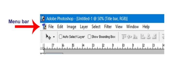 Menu bar