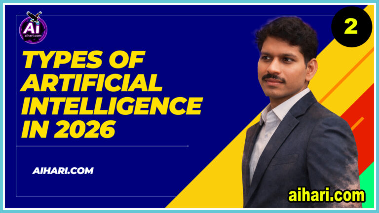 Types of Artificial Intelligence in 2026