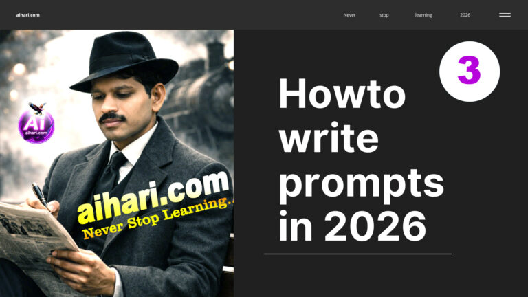 How to write prompts in 2026