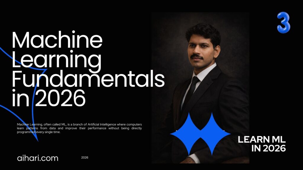 Machine Learning Fundamentals in 2026